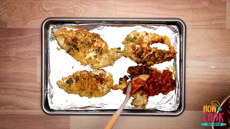 How do you keep chicken parmesan from getting soggy